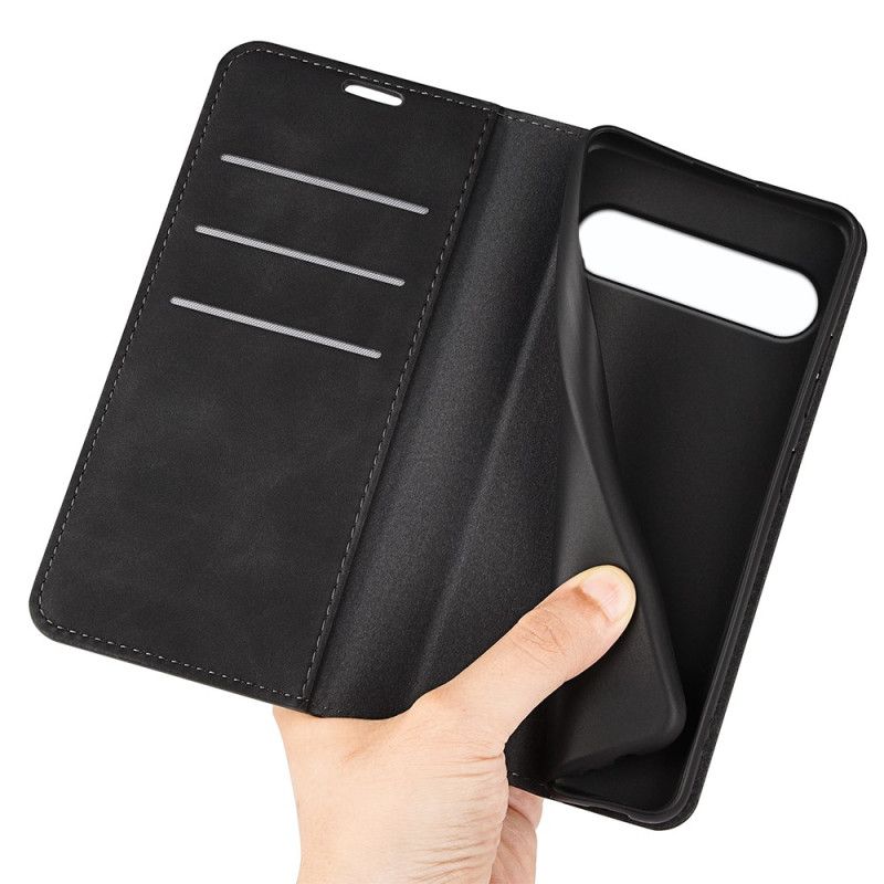 Læder Cover Sony Xperia 10 Vii Læderstil