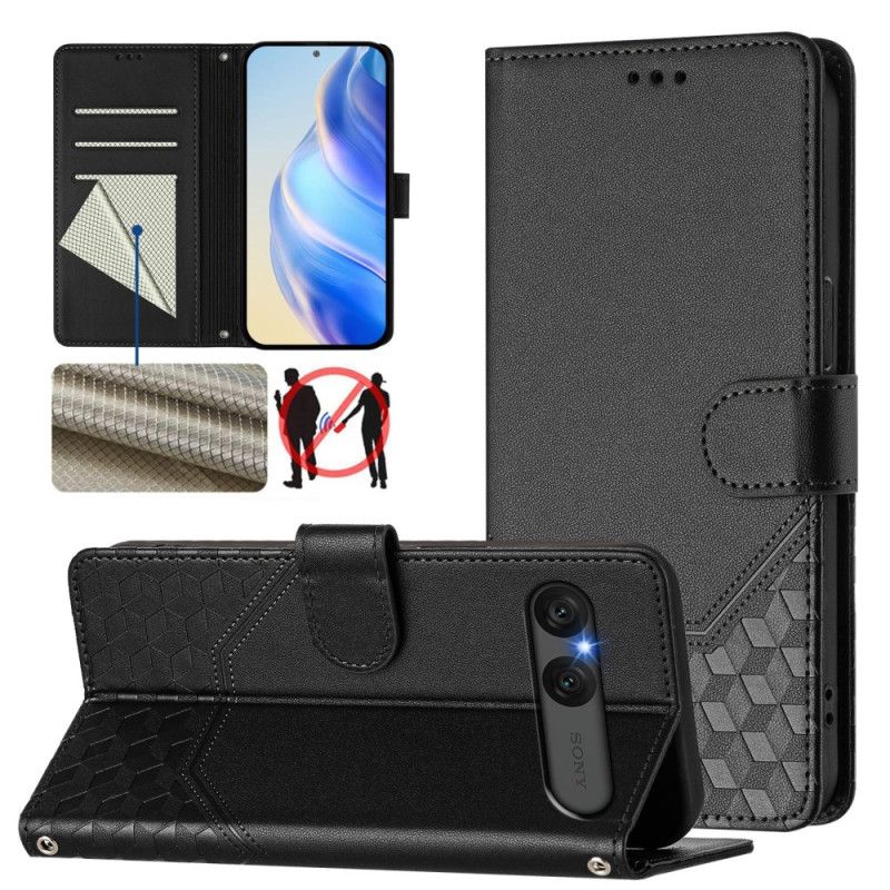 Læder Cover Sony Xperia 10 Vii Telefon Etui Bikagedesign