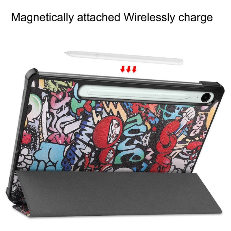 Samsung Galaxy Tab S10 Lite Forstærket Graffiti-stylusholder