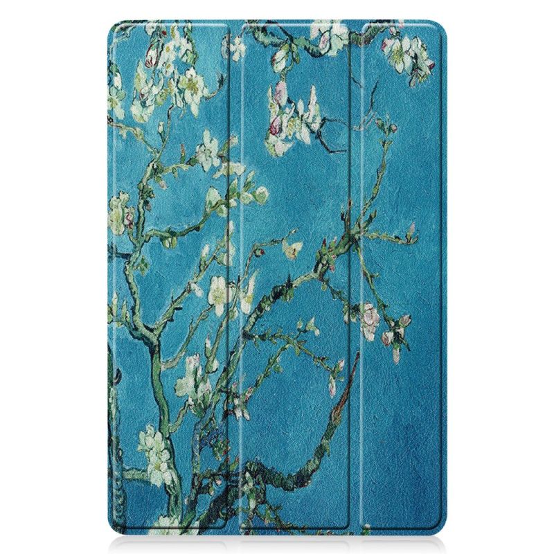 Samsung Galaxy Tab S10 Lite Forstærket Stylusholder Med Blomstrende Grene