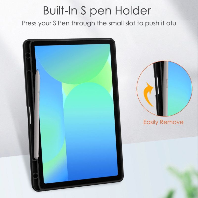 Samsung Galaxy Tab S10 Lite Transparent Bagside