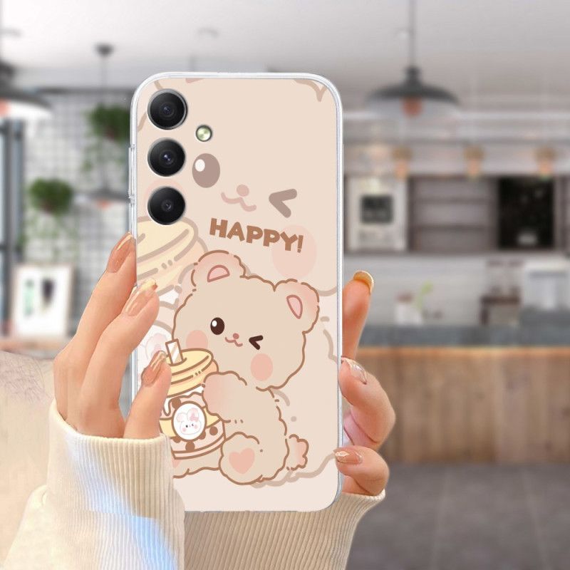 Cover Samsung Galaxy A17 4g / 5g Bjørnemønster