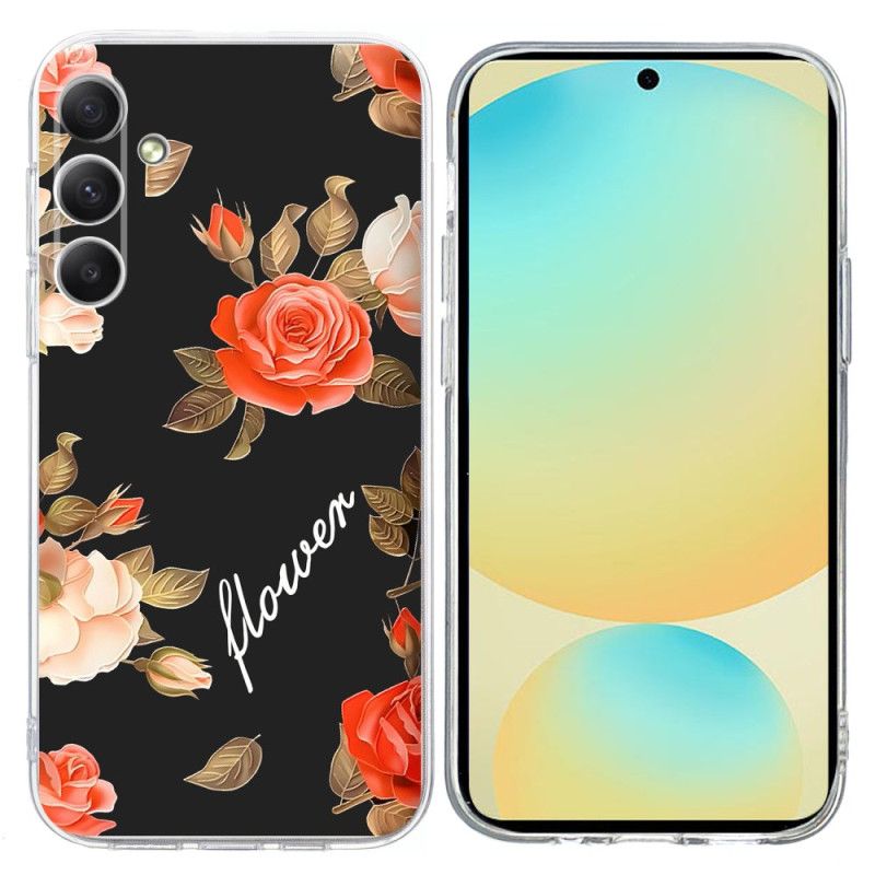 Cover Samsung Galaxy A17 4g / 5g Blomster