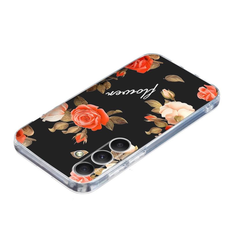 Cover Samsung Galaxy A17 4g / 5g Blomster