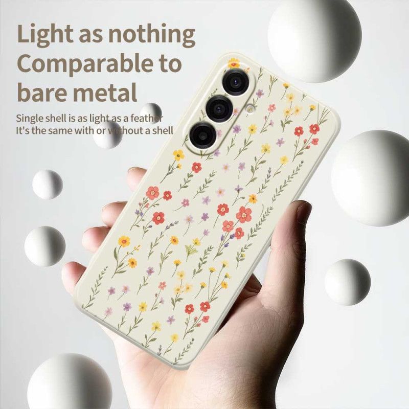 Cover Samsung Galaxy A17 4g / 5g Blomster
