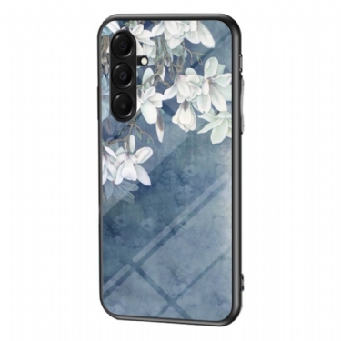Cover Samsung Galaxy A17 4g / 5g Blomster I Hærdet Glas