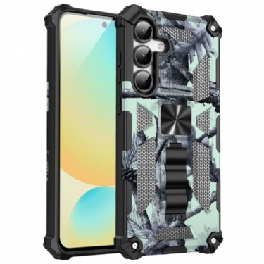 Cover Samsung Galaxy A17 4g / 5g Camouflage Med Integreret Stativ
