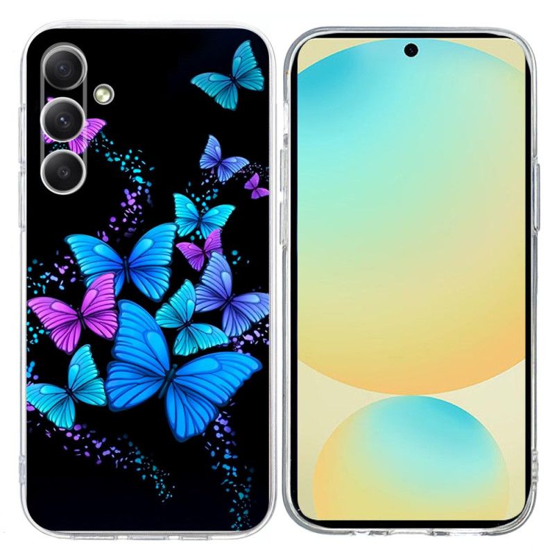 Cover Samsung Galaxy A17 4g / 5g Farverige Sommerfugle