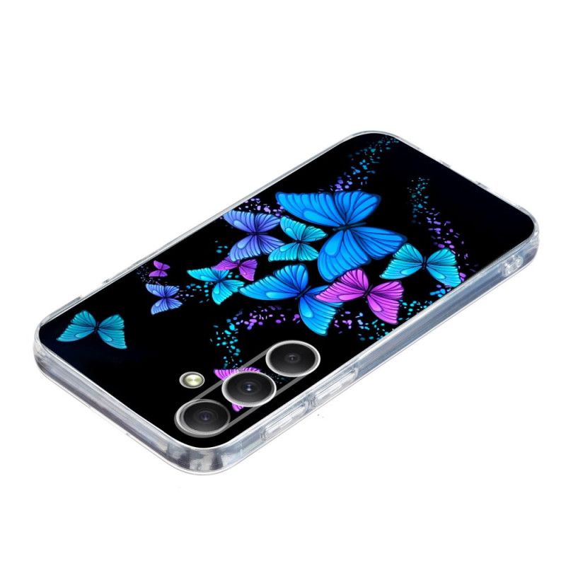 Cover Samsung Galaxy A17 4g / 5g Farverige Sommerfugle