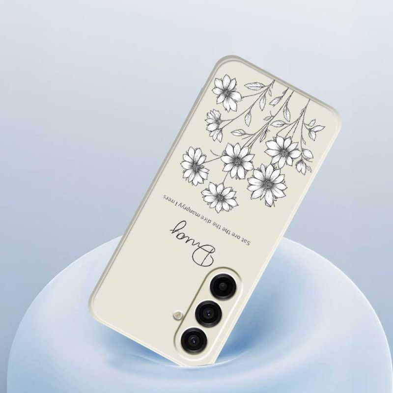 Cover Samsung Galaxy A17 4g / 5g Grafiske Blomster