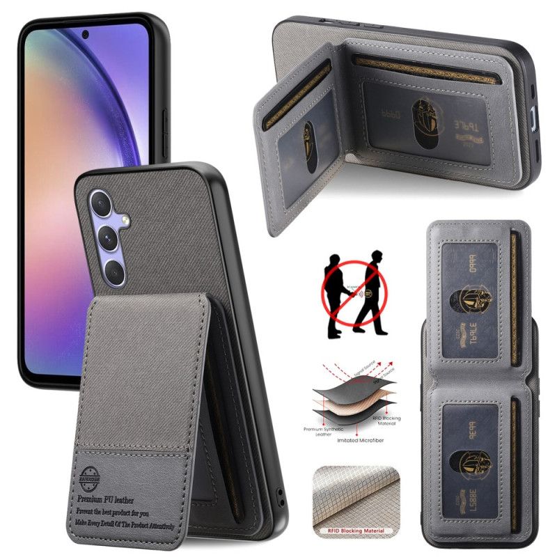 Cover Samsung Galaxy A17 4g / 5g Kortholder Og Rfid-beskyttelse
