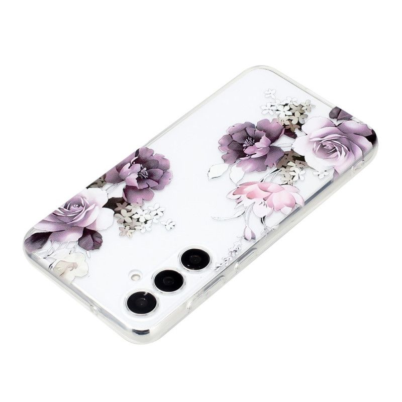 Cover Samsung Galaxy A17 4g / 5g Lilla Pæoner