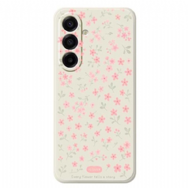 Cover Samsung Galaxy A17 4g / 5g Lyserøde Blomster