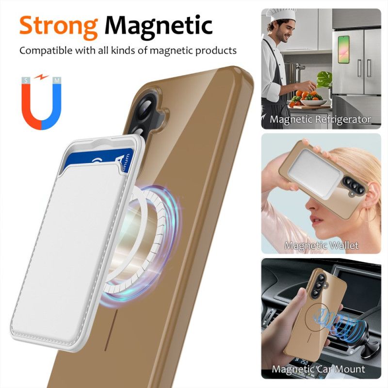 Cover Samsung Galaxy A17 4g / 5g Magnetisk Med Håndledsrem