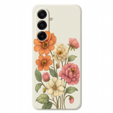 Cover Samsung Galaxy A17 4g / 5g Telefon Etui Blomstermønster