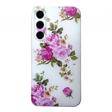 Cover Samsung Galaxy A17 4g / 5g Telefon Etui Frihedsblomster