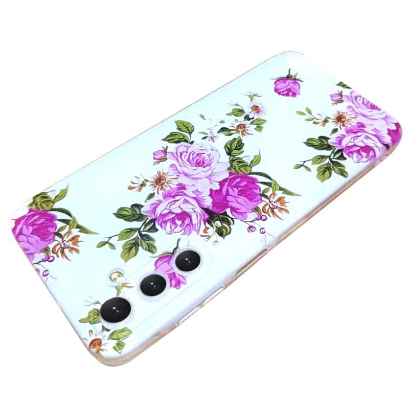 Cover Samsung Galaxy A17 4g / 5g Telefon Etui Frihedsblomster