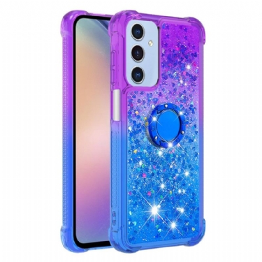 Cover Samsung Galaxy A17 4g / 5g Telefon Etui Glittergradientringstøtte