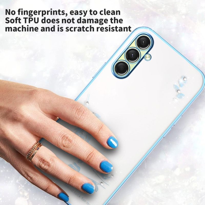 Cover Samsung Galaxy A17 4g / 5g Telefon Etui Kadem Blomsterprint