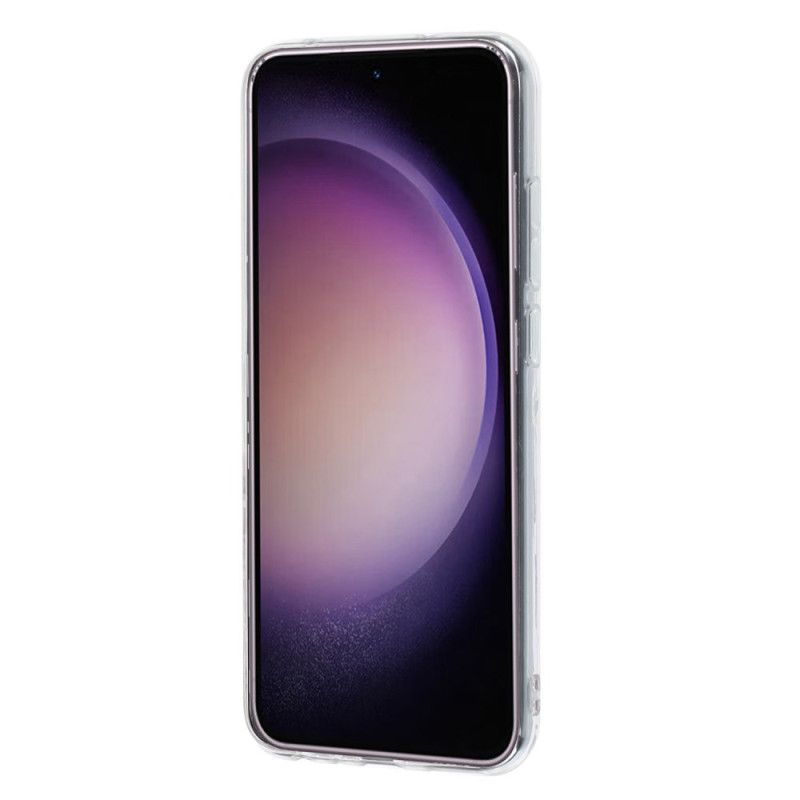 Cover Samsung Galaxy A17 4g / 5g Telefon Etui Lilla Blomster