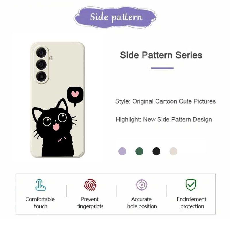 Cover Samsung Galaxy A17 4g / 5g Telefon Etui Sort Kat