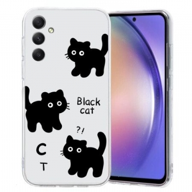 Cover Samsung Galaxy A17 4g / 5g Telefon Etui Sorte Katte