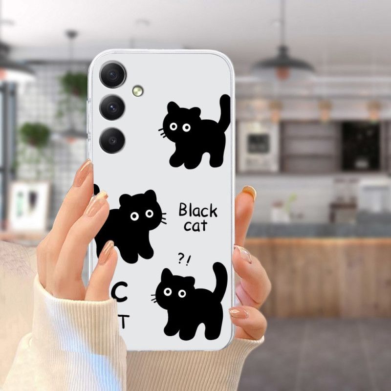 Cover Samsung Galaxy A17 4g / 5g Telefon Etui Sorte Katte