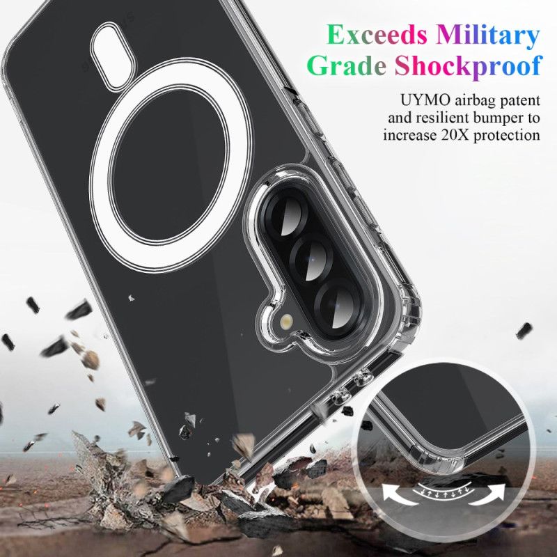 Cover Samsung Galaxy A17 4g / 5g Transparent Magnetisk