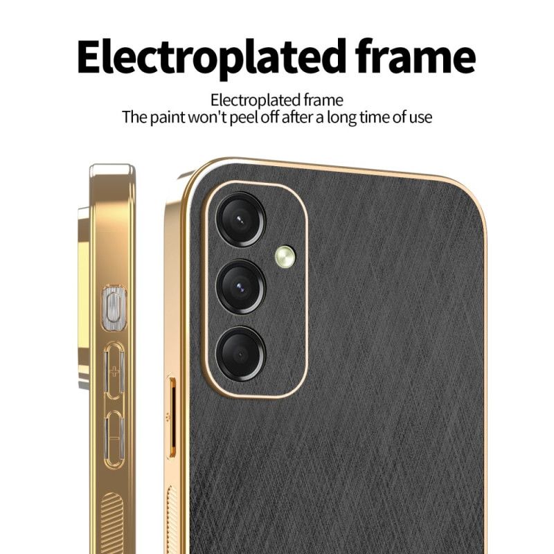 Cover Til Samsung Galaxy A17 4g / 5g Azns Lædereffekt