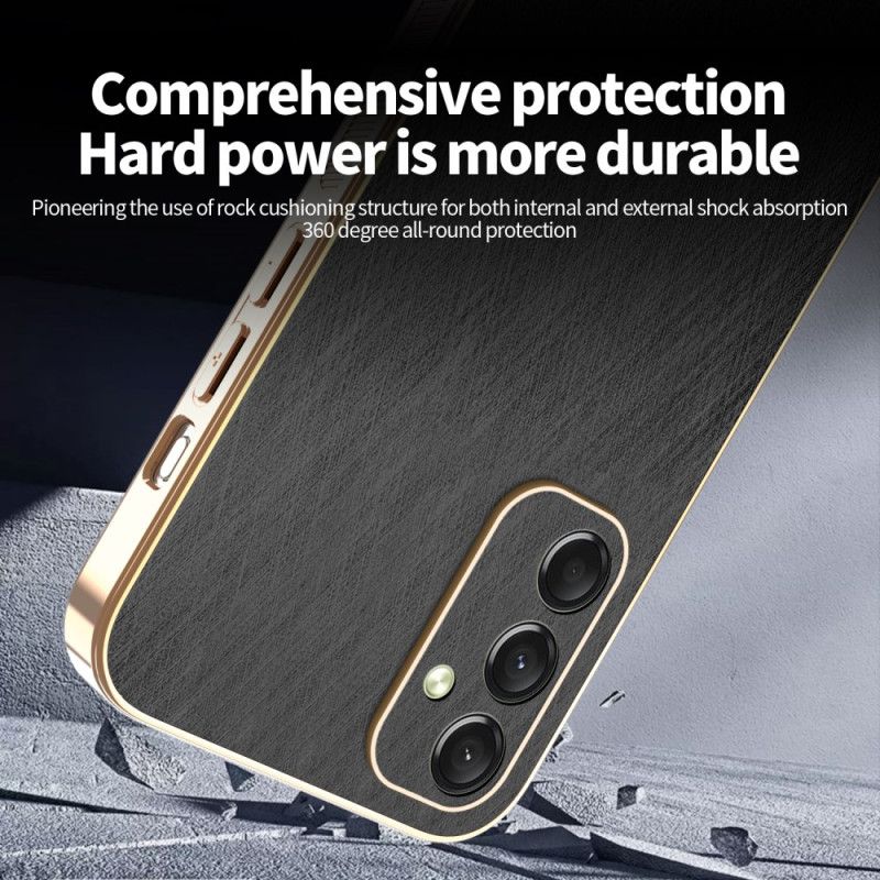 Cover Til Samsung Galaxy A17 4g / 5g Azns Lædereffekt