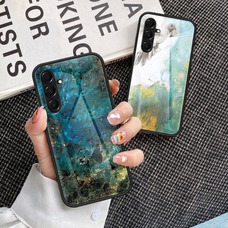 Cover Til Samsung Galaxy A17 4g / 5g Hærdet Glas Marmor