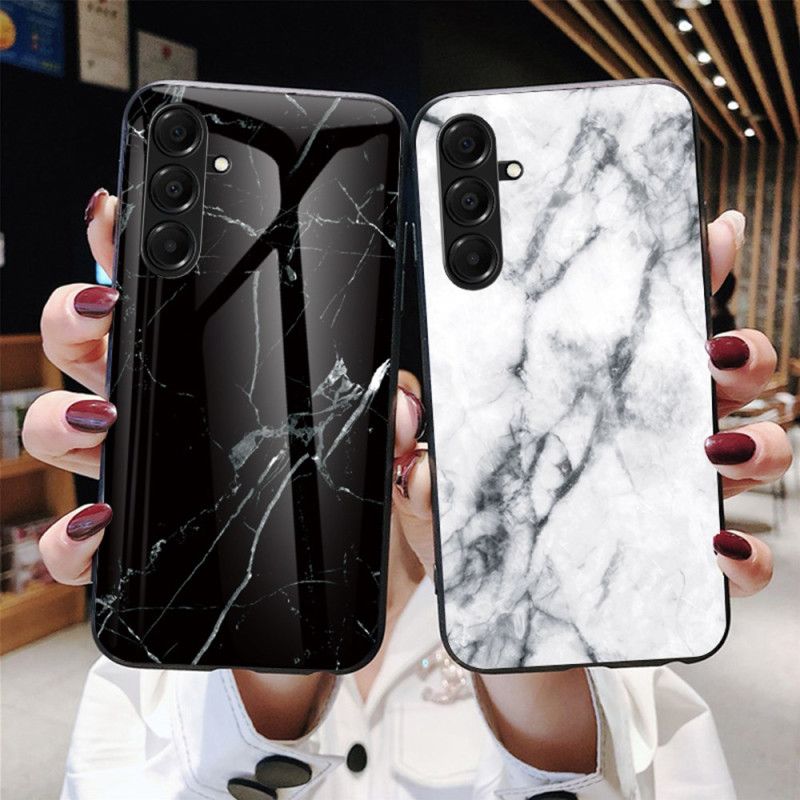 Cover Til Samsung Galaxy A17 4g / 5g Hærdet Glas Marmor
