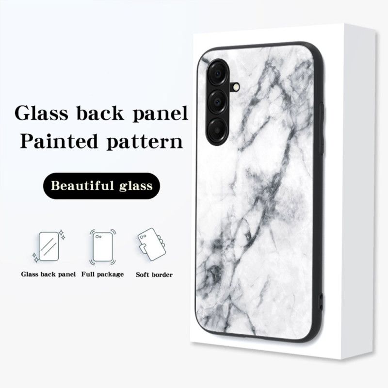 Cover Til Samsung Galaxy A17 4g / 5g Hærdet Glas Marmor