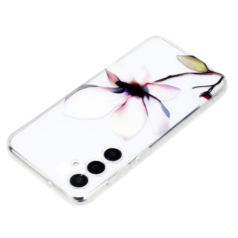 Cover Til Samsung Galaxy A17 4g / 5g Hvid Blomst