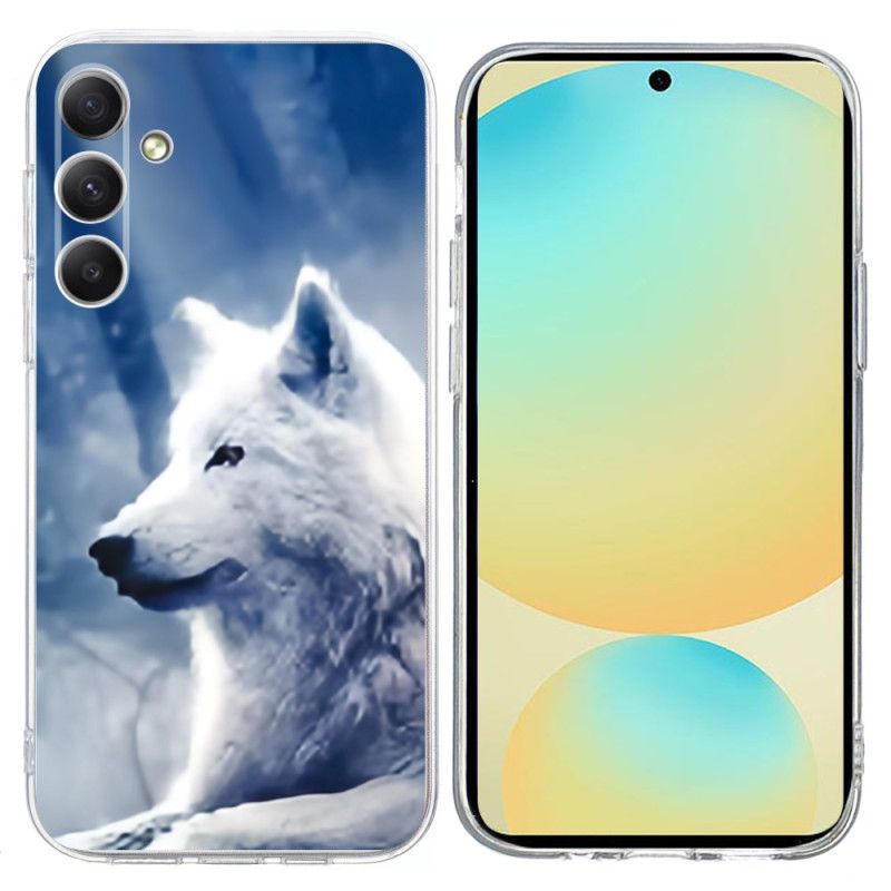 Cover Til Samsung Galaxy A17 4g / 5g Hvid Ulv