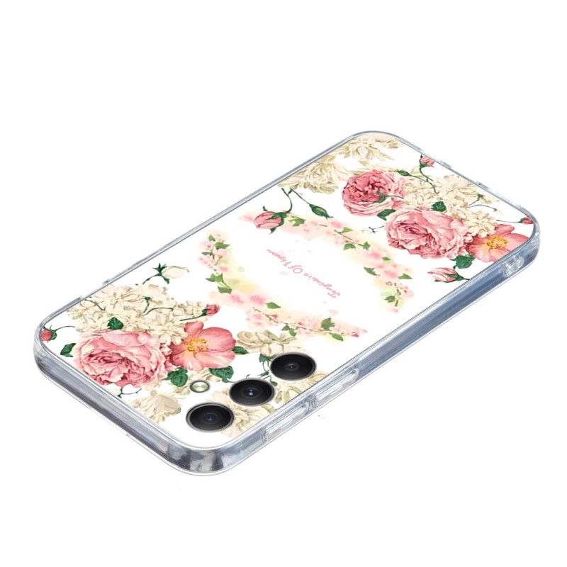 Cover Til Samsung Galaxy A17 4g / 5g Vintage Roser