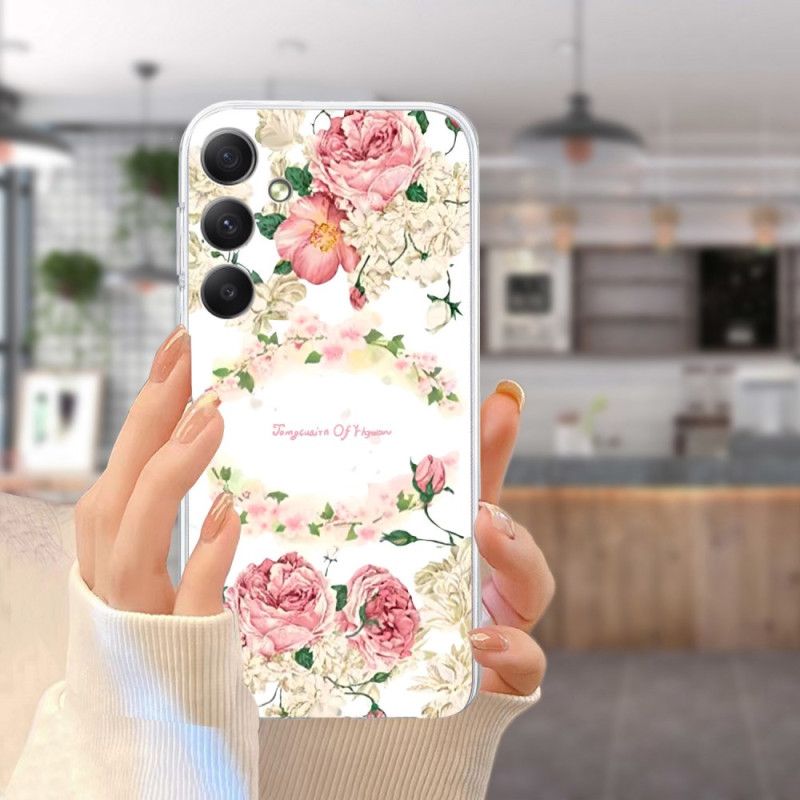 Cover Til Samsung Galaxy A17 4g / 5g Vintage Roser