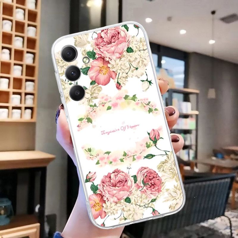 Cover Til Samsung Galaxy A17 4g / 5g Vintage Roser