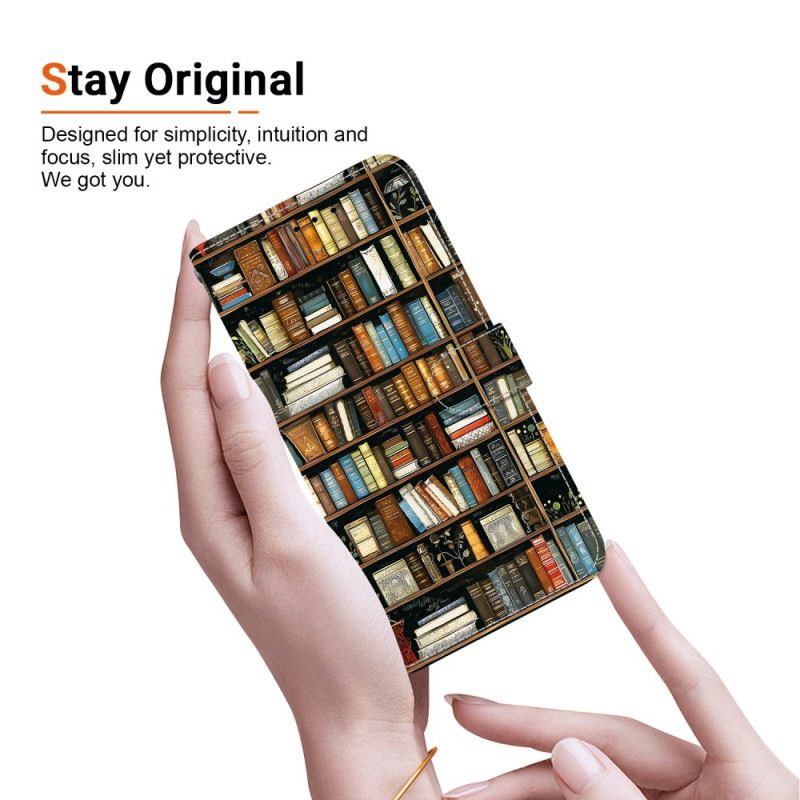 Flip Cover Samsung Galaxy A17 4g / 5g Bibliotek