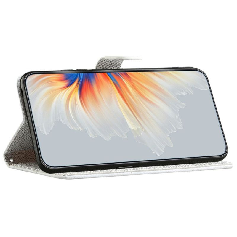 Flip Cover Samsung Galaxy A17 4g / 5g Blomster- Og Sommerfuglemønster
