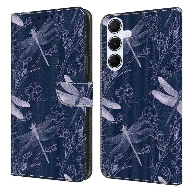 Flip Cover Samsung Galaxy A17 4g / 5g Guldsmedmønster