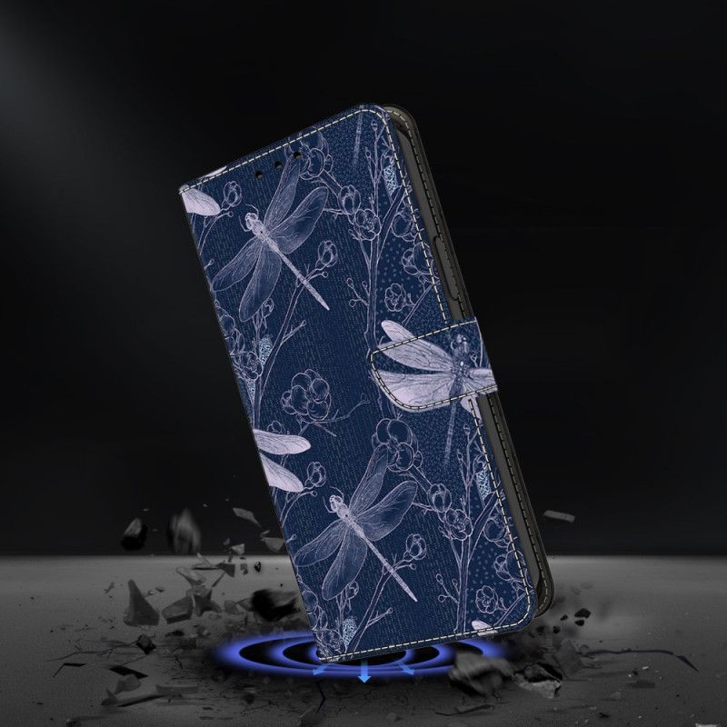 Flip Cover Samsung Galaxy A17 4g / 5g Guldsmedmønster