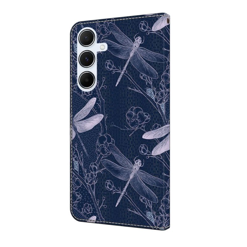Flip Cover Samsung Galaxy A17 4g / 5g Guldsmedmønster