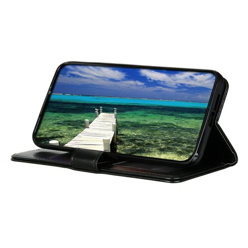 Flip Cover Samsung Galaxy A17 4g / 5g Imiteret Læderlak