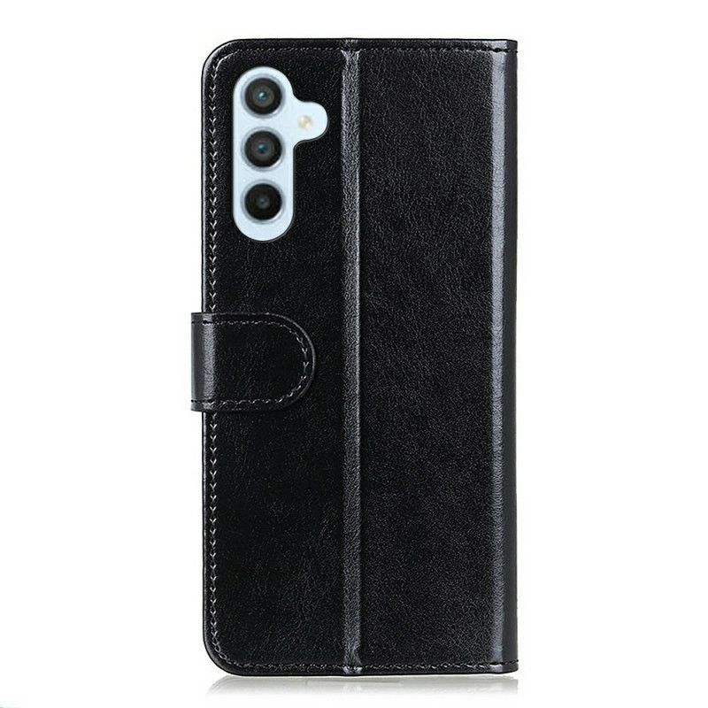 Flip Cover Samsung Galaxy A17 4g / 5g Imiteret Læderlak