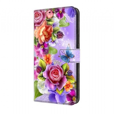 Flip Cover Samsung Galaxy A17 4g / 5g Intens Blomstermønster
