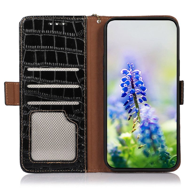 Flip Cover Samsung Galaxy A17 4g / 5g Krokodilletekstur