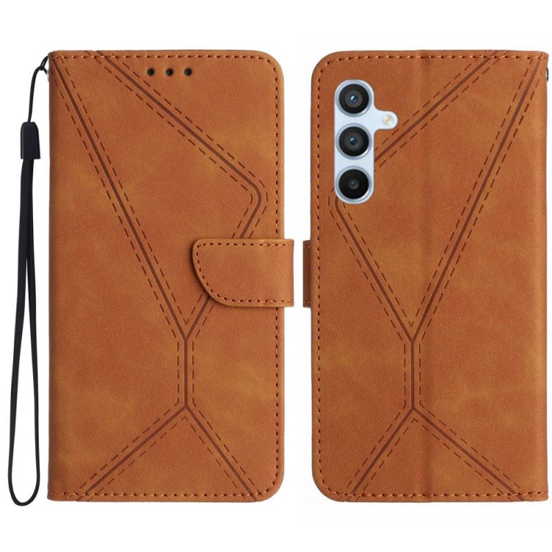 Flip Cover Samsung Galaxy A17 4g / 5g Linjer Og Striber