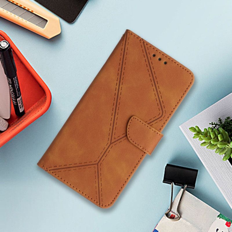 Flip Cover Samsung Galaxy A17 4g / 5g Linjer Og Striber