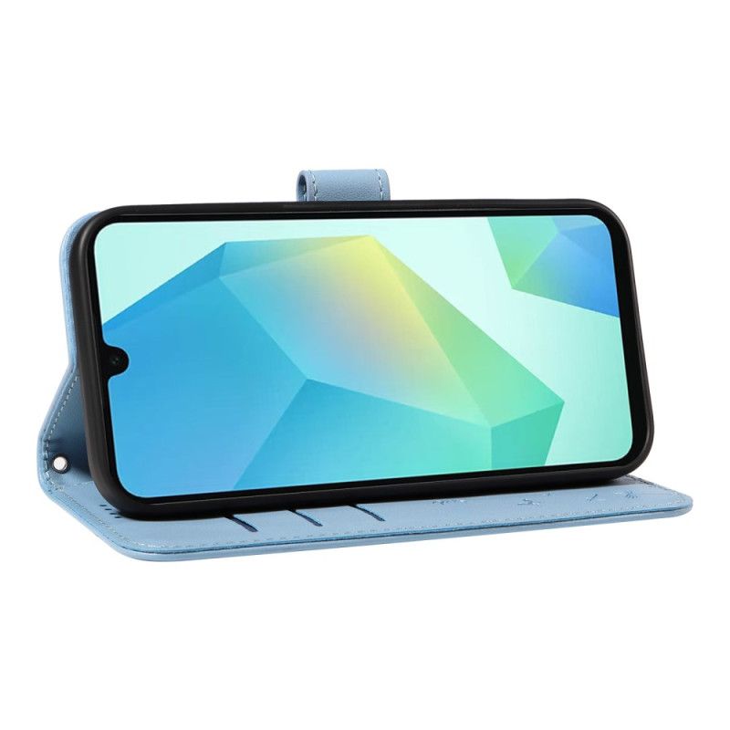 Flip Cover Samsung Galaxy A17 4g / 5g Mælkebøtter Med Snor